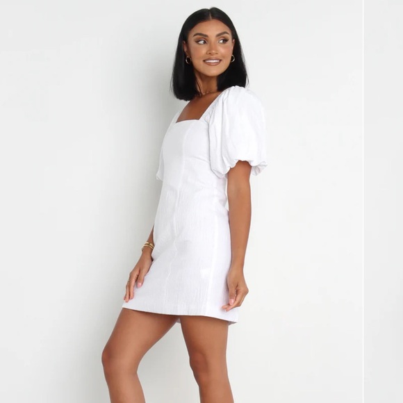 Petal & Pup: SNDYS Everday Tuscany Dress in White NWT Size Large - Picture 4 of 9